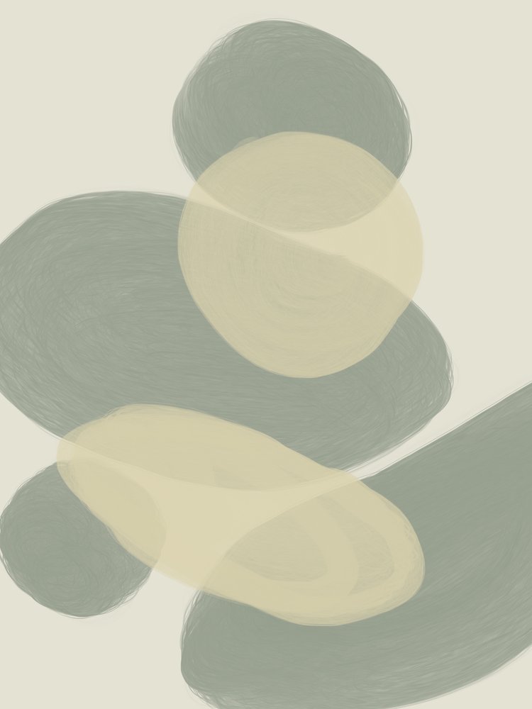 Mild abstrakt strömning av Studio Palette