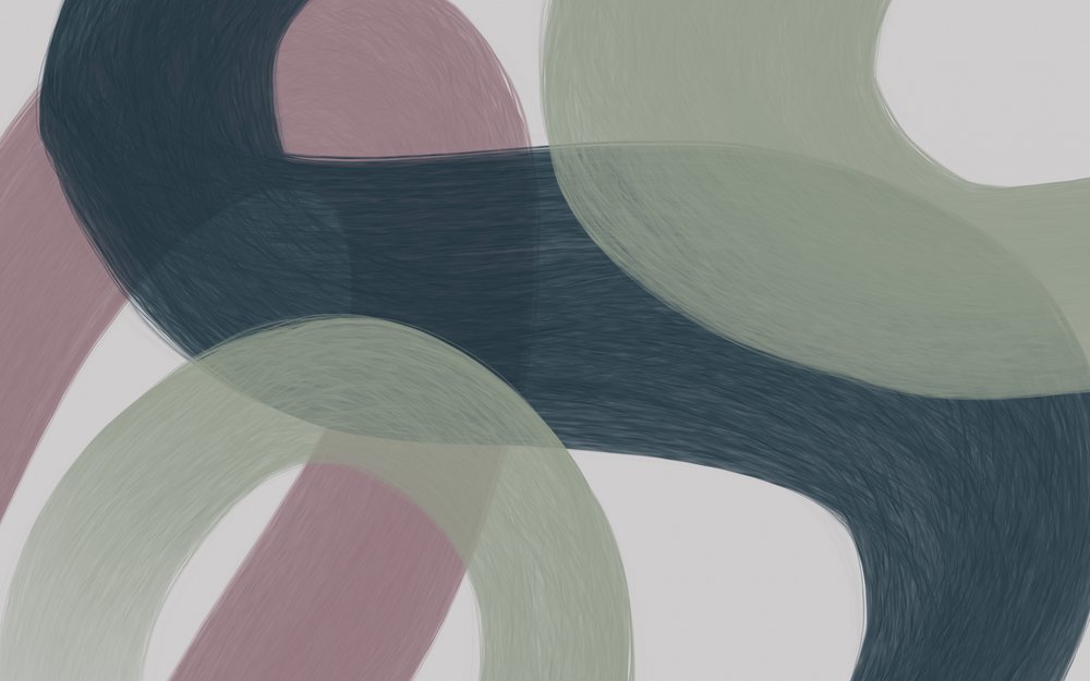 Organiska abstrakta kurvor av Studio Palette