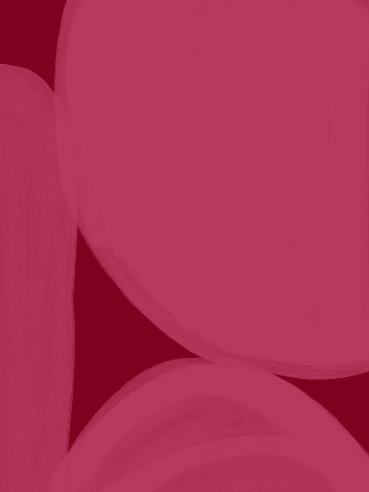 Rosa flytande former av Studio Palette