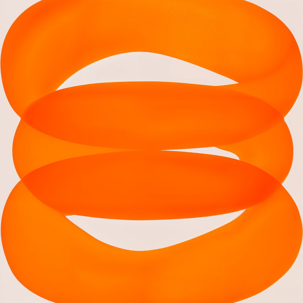 Ljusa orangea ringar av Studio Palette