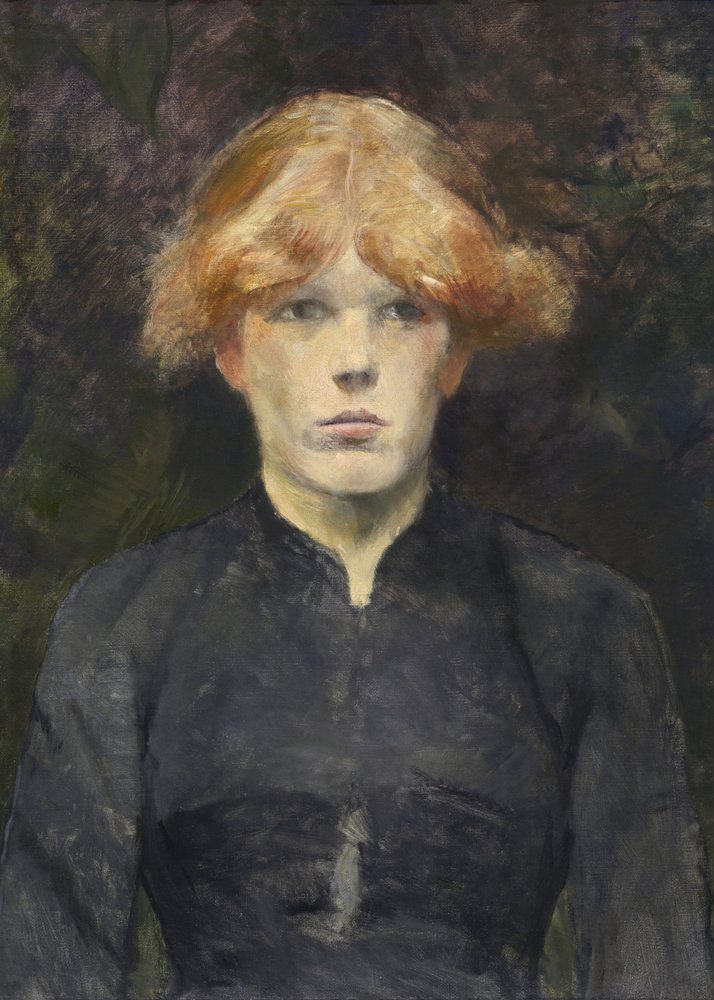 Carmen (ca 1884) av TOULOUSE LAUTREC