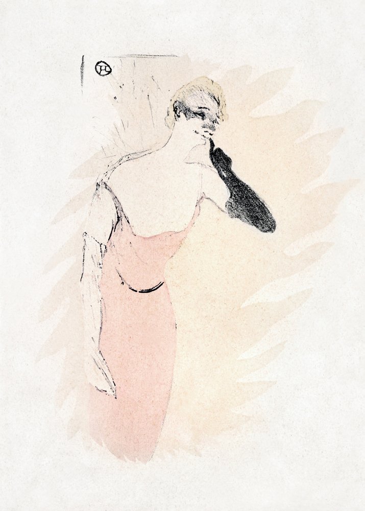  av TOULOUSE LAUTREC