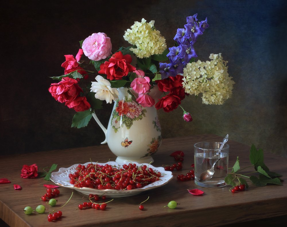 Sommarblommor – stilleben av Tatyana Skorokhod