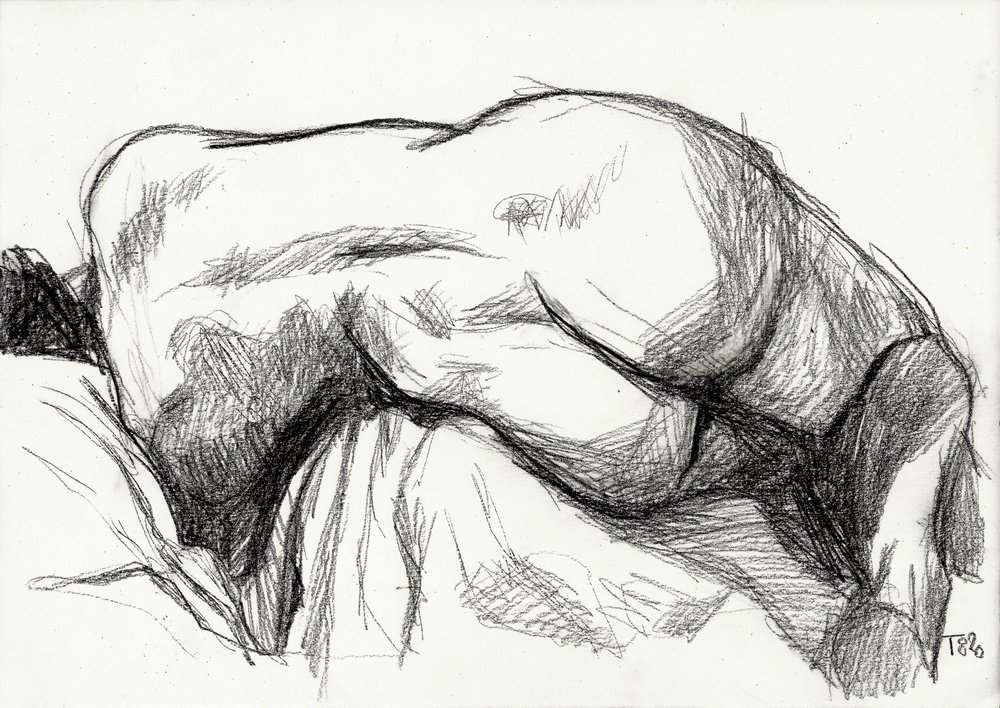 Sensuell figurstudie av Tore Bahnson