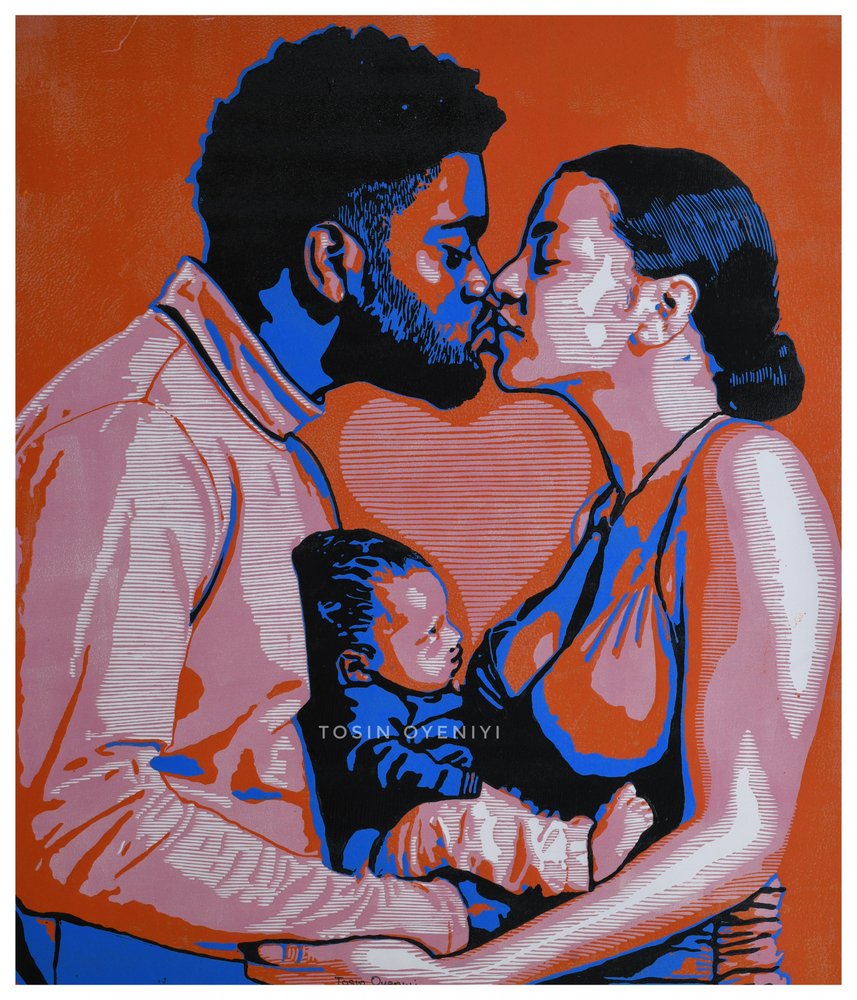 Kyss i ”Modern Family” av Tosin Oyeniyi