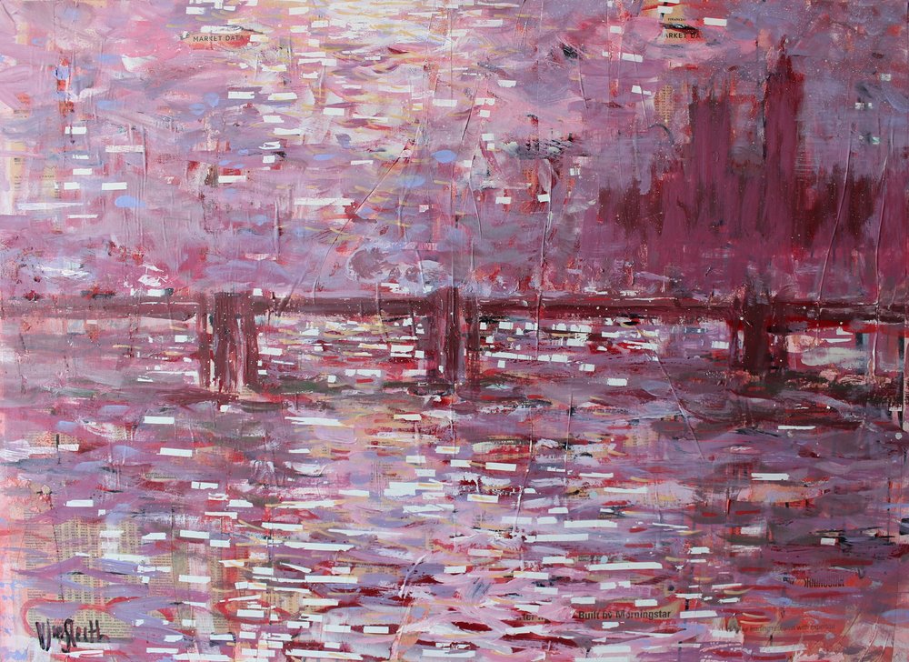 Reflektioner från den rosa staden av Wayne Sleeth