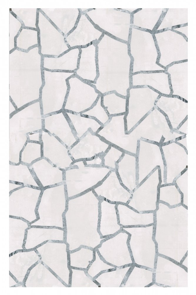 Abstrakt silvermosaik av cartissi