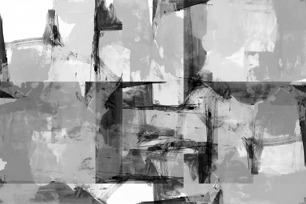 Dynamisk abstrakt gråskalebild av cartissi
