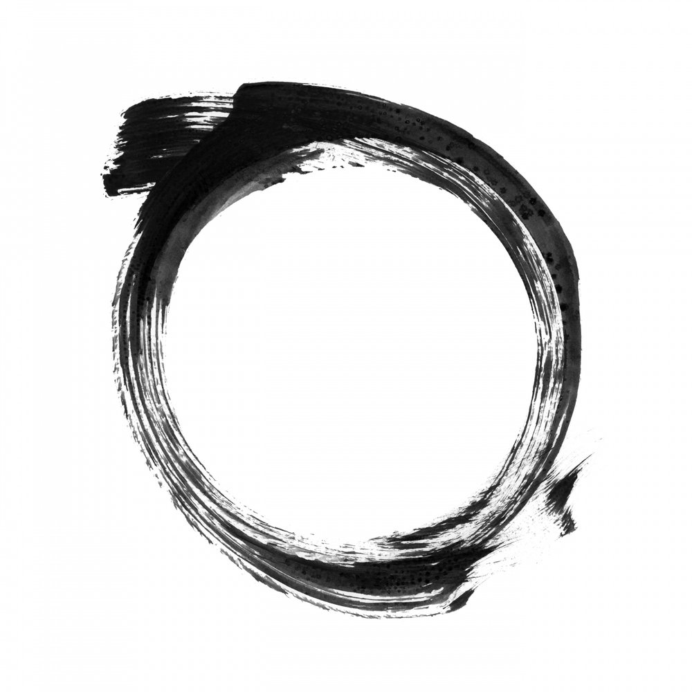 Enso Zen-cirkeln av cartissi