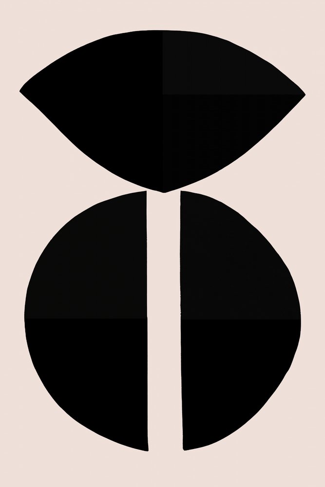 Geometriska svarta former av cartissi