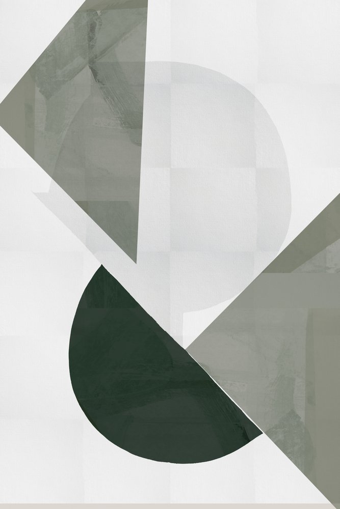 Modern grön geometri av cartissi