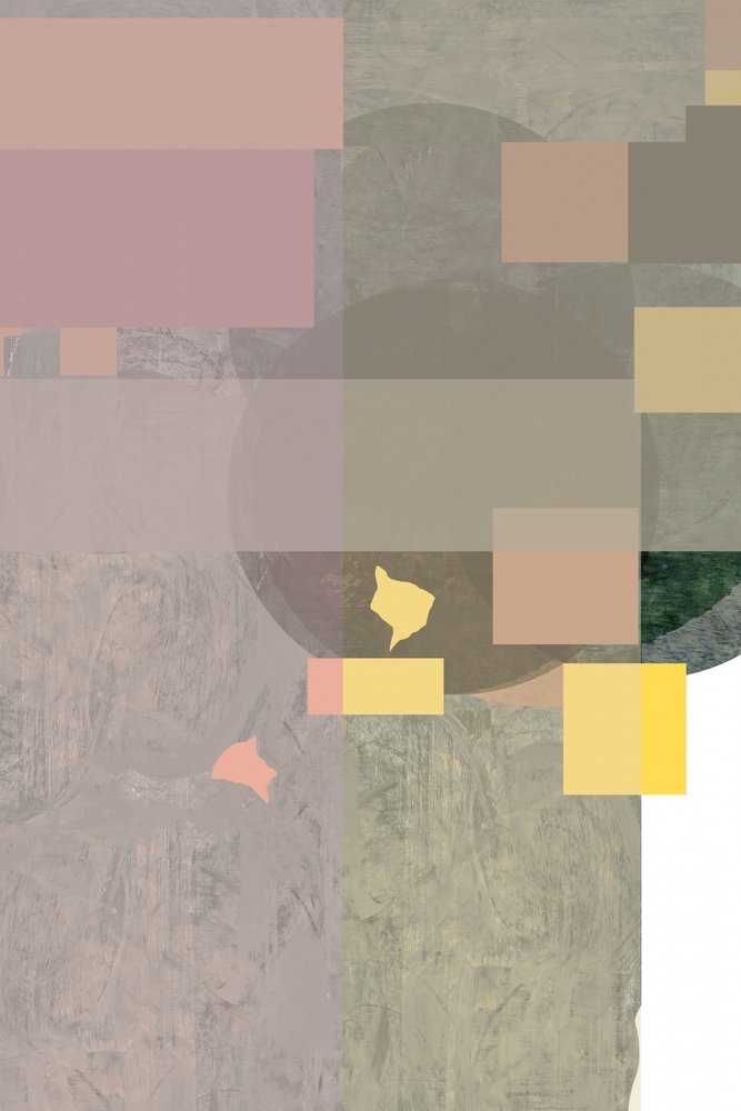Dämpade geometriska lager av cartissi