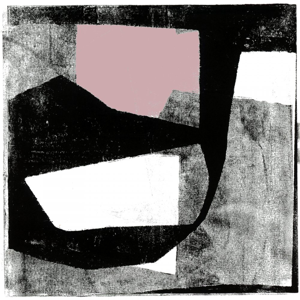 Dämpad rosa geometri av cartissi