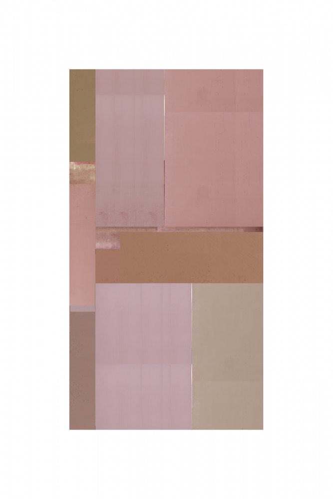 Mjuk rosa geometrisk abstrakt av cartissi