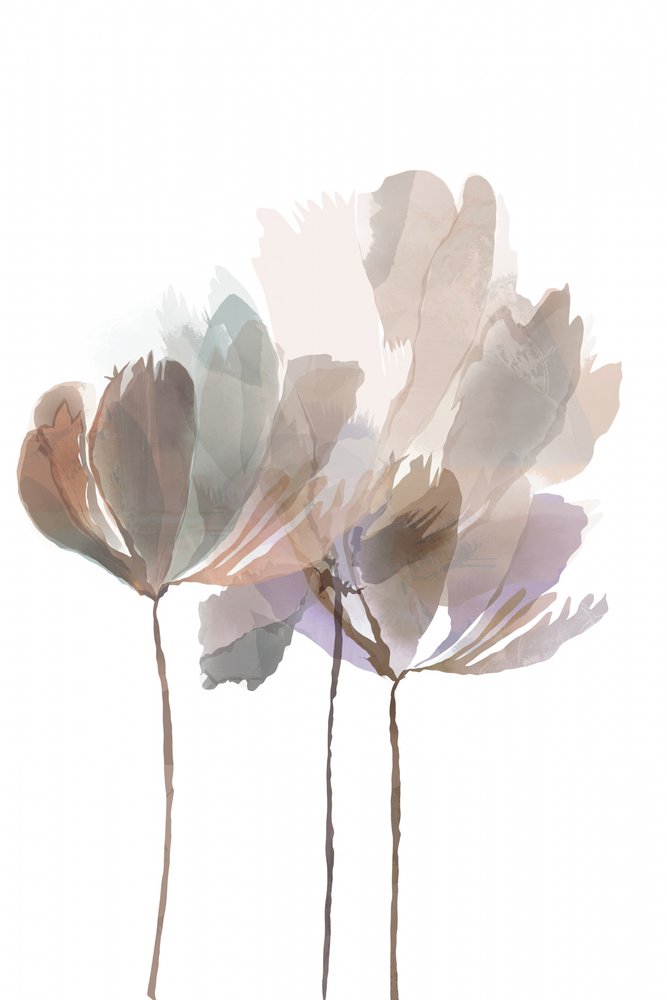 Mjuka akvarellblommor av cartissi