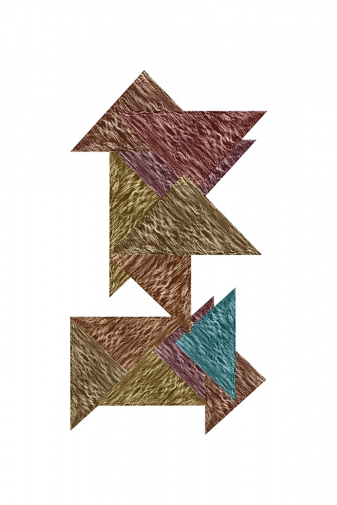 Strukturerade geometriska pilar av cartissi
