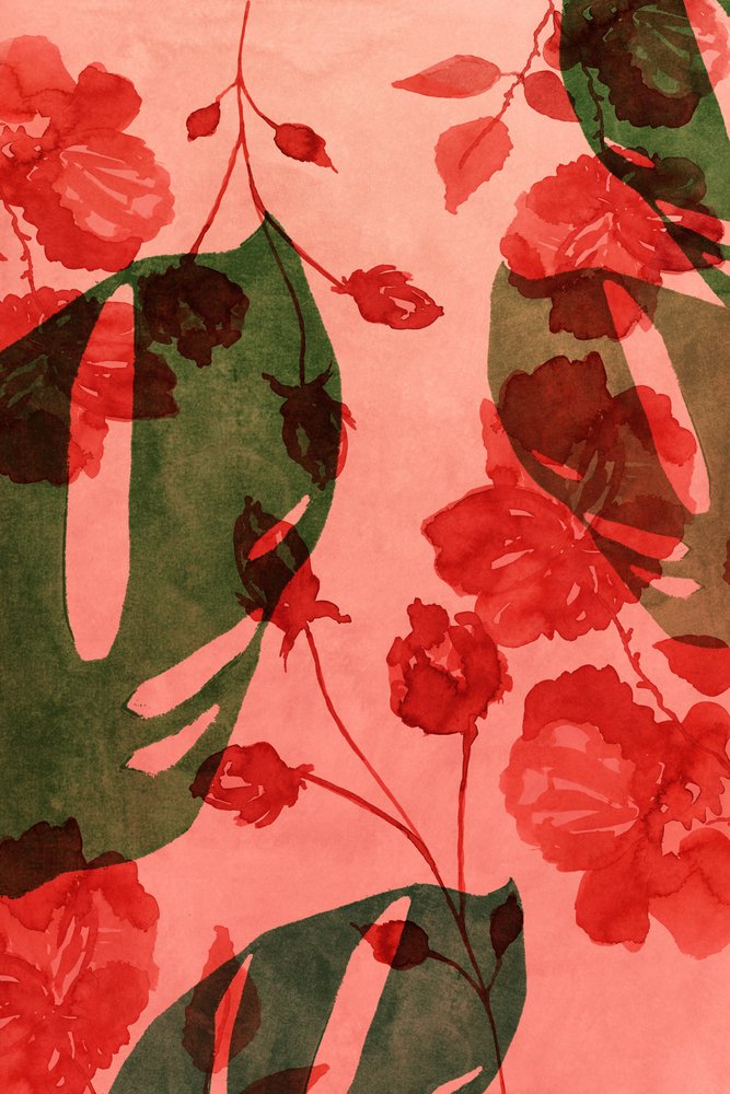 Tropisk blomsterblandning av cartissi