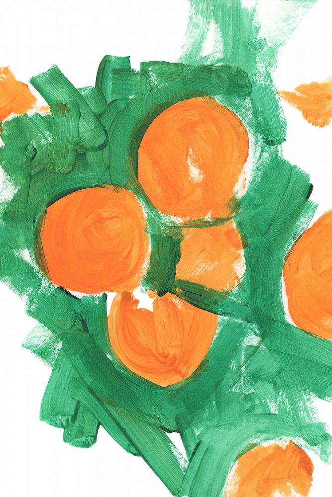 Färgglada orange frukter av cartissi
