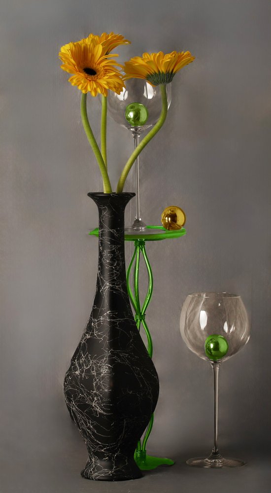 Modern blomsterdekoration av jlloydphoto