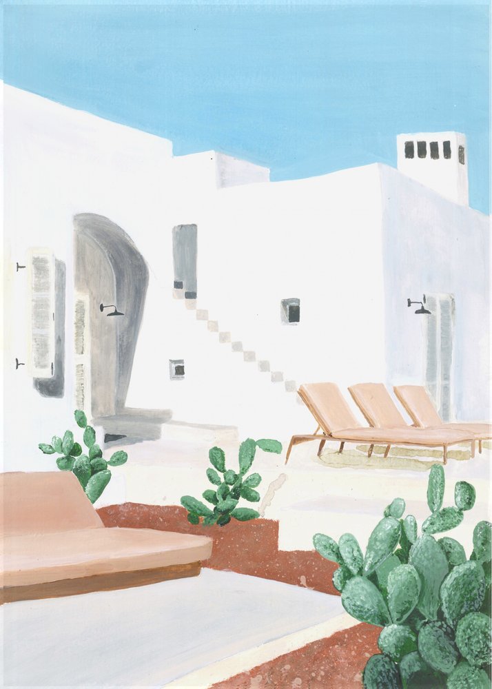 White Desert Retreat av marina dorgan