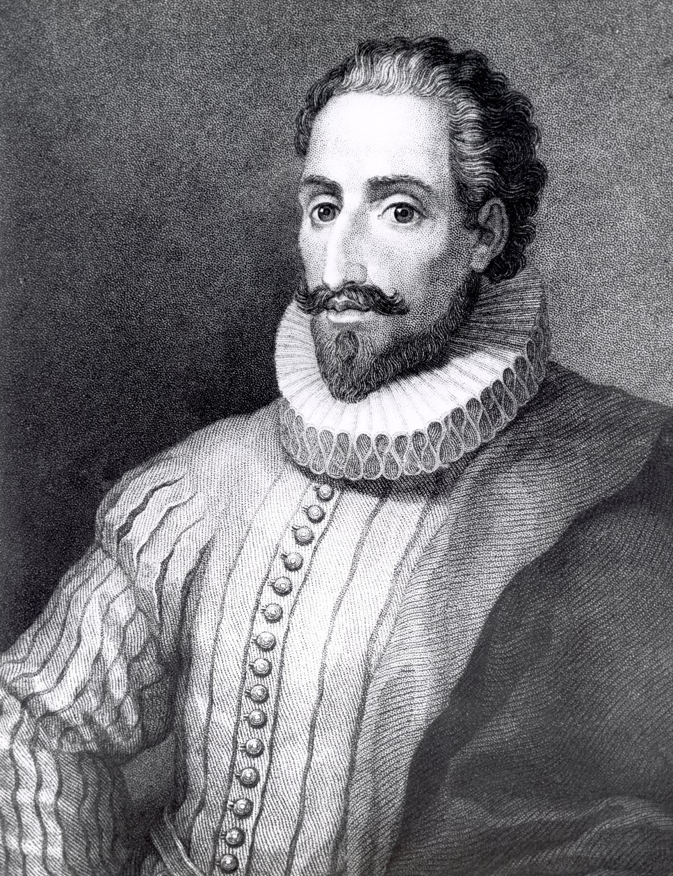 Cervantes, spansk författare av Unknown
