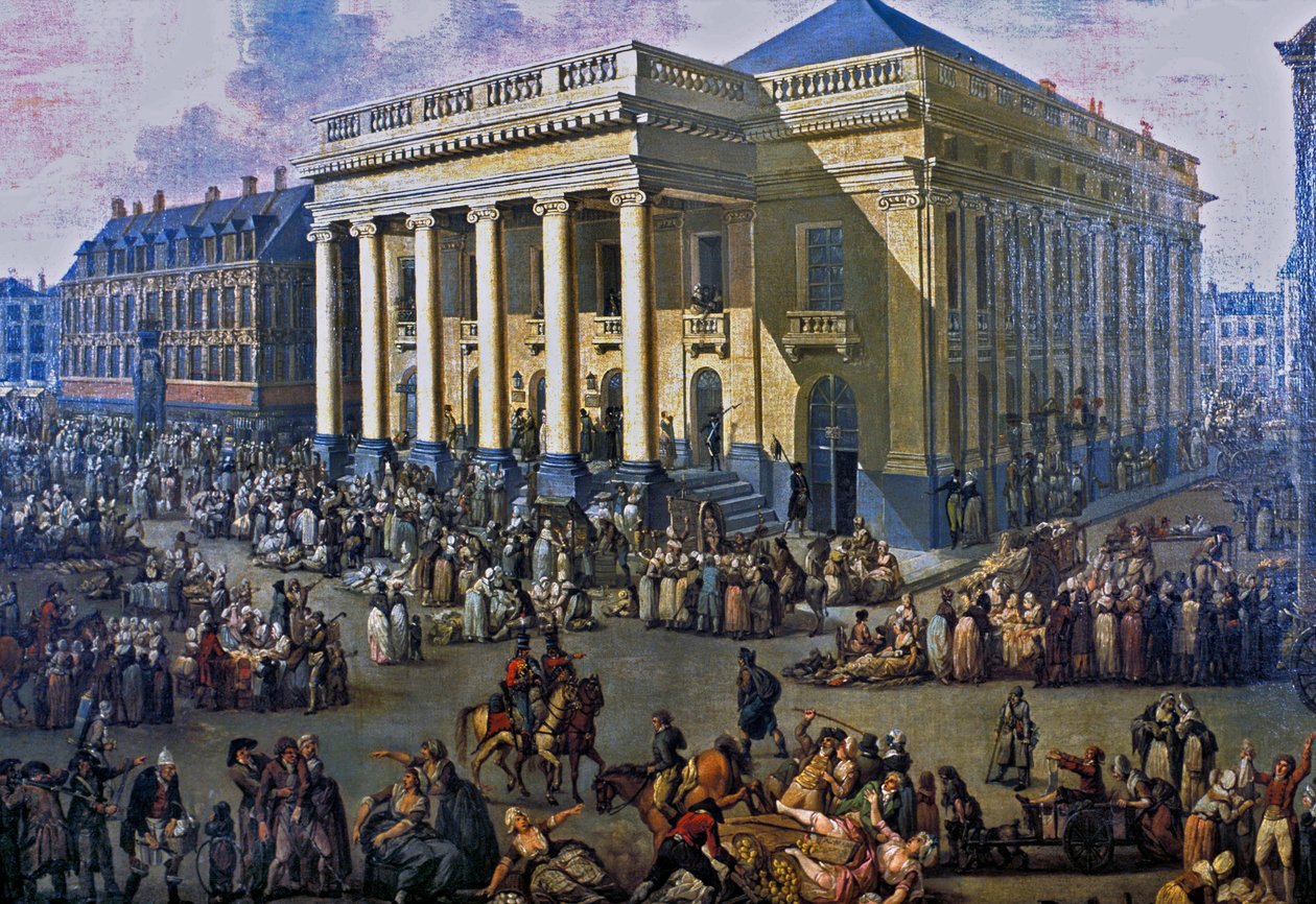 Frankrike - Department of the North (F.59) - Lille - Museum Hospice Comtesse - Louis Joseph Watteau, känd som Watteau of Lille (1731-1798): Lille, plats för teatern av Unknown