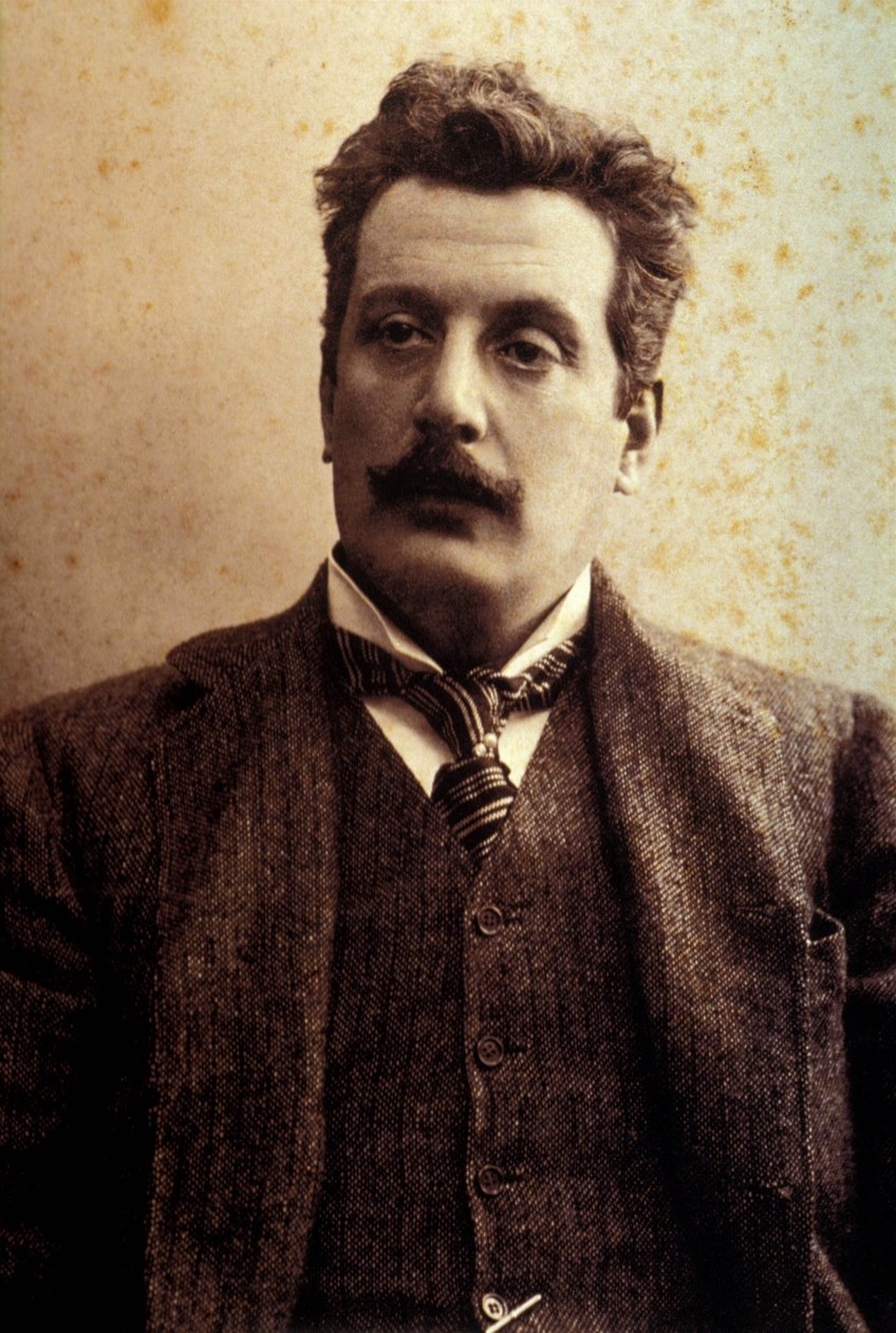 Giacomo Puccini (1858-1924) av Unknown