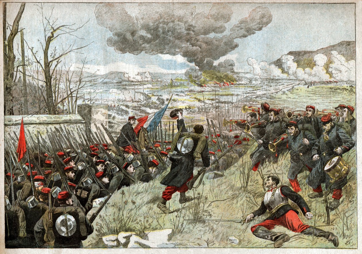 Kriget 1870. Franco Preussiska kriget. av Unknown
