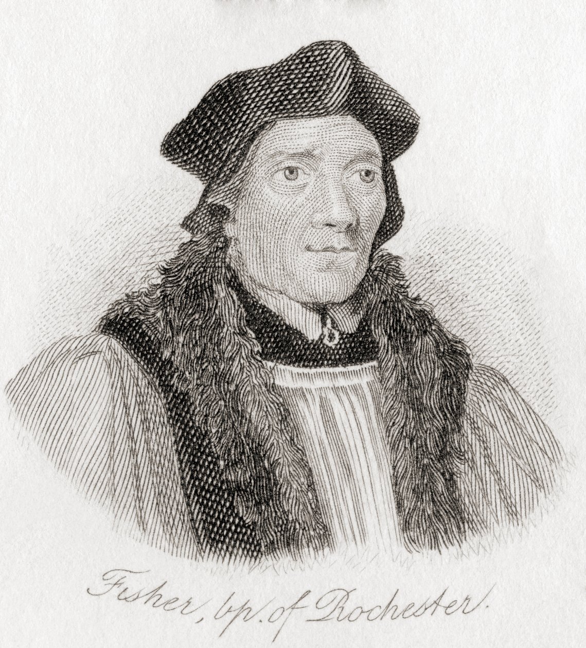 John Fisher, ca 1469? 1535. Engelsk katolsk biskop och teolog. av Unknown