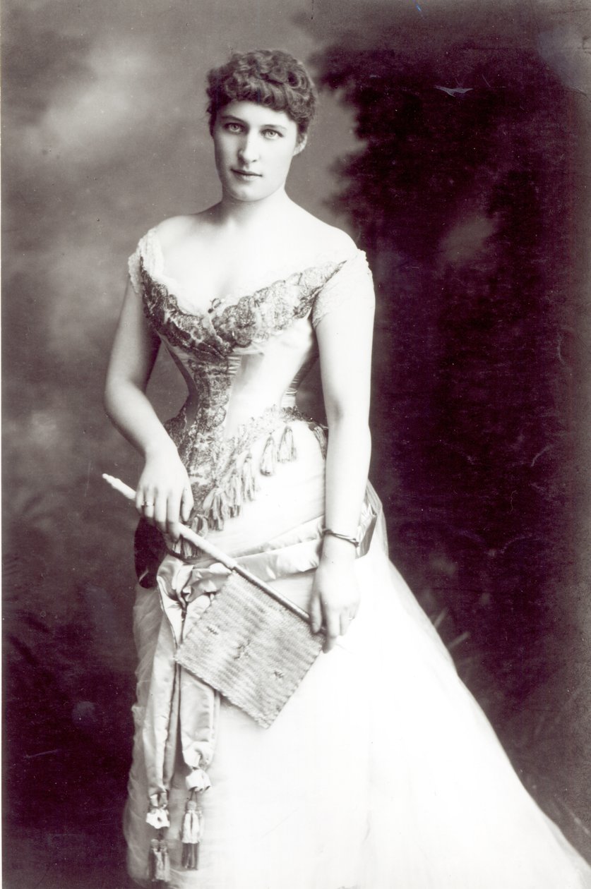 Lily Langtry (1853-1929) uppträder på Haymarket Theatre den 15 december 1881 av Unknown