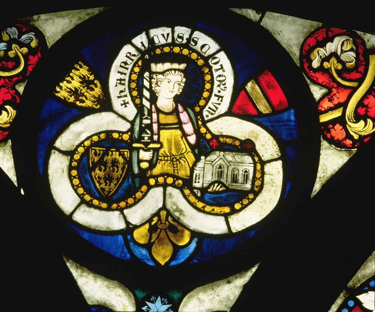 Porträtt av hertig Heinrich II (1141-77) Jasomirgott av Babenberg, ca 1330 av Unknown