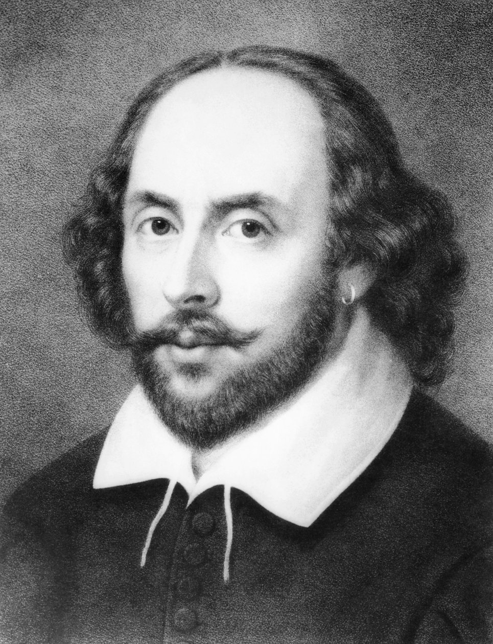 Porträtt av William Shakespeare av Unknown