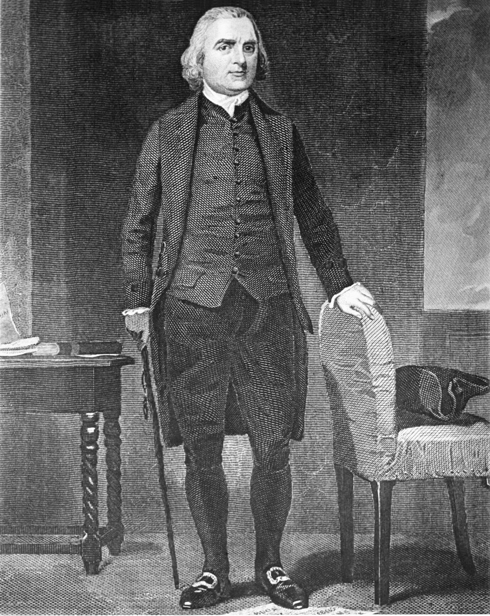 Samuel Adams, amerikansk statsman av Unknown
