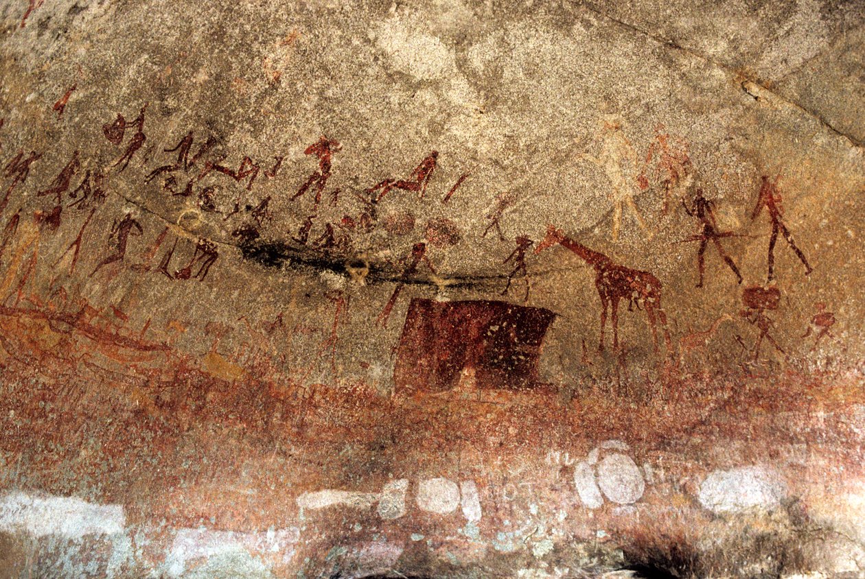 San Rock Art, Sydafrika av Unknown