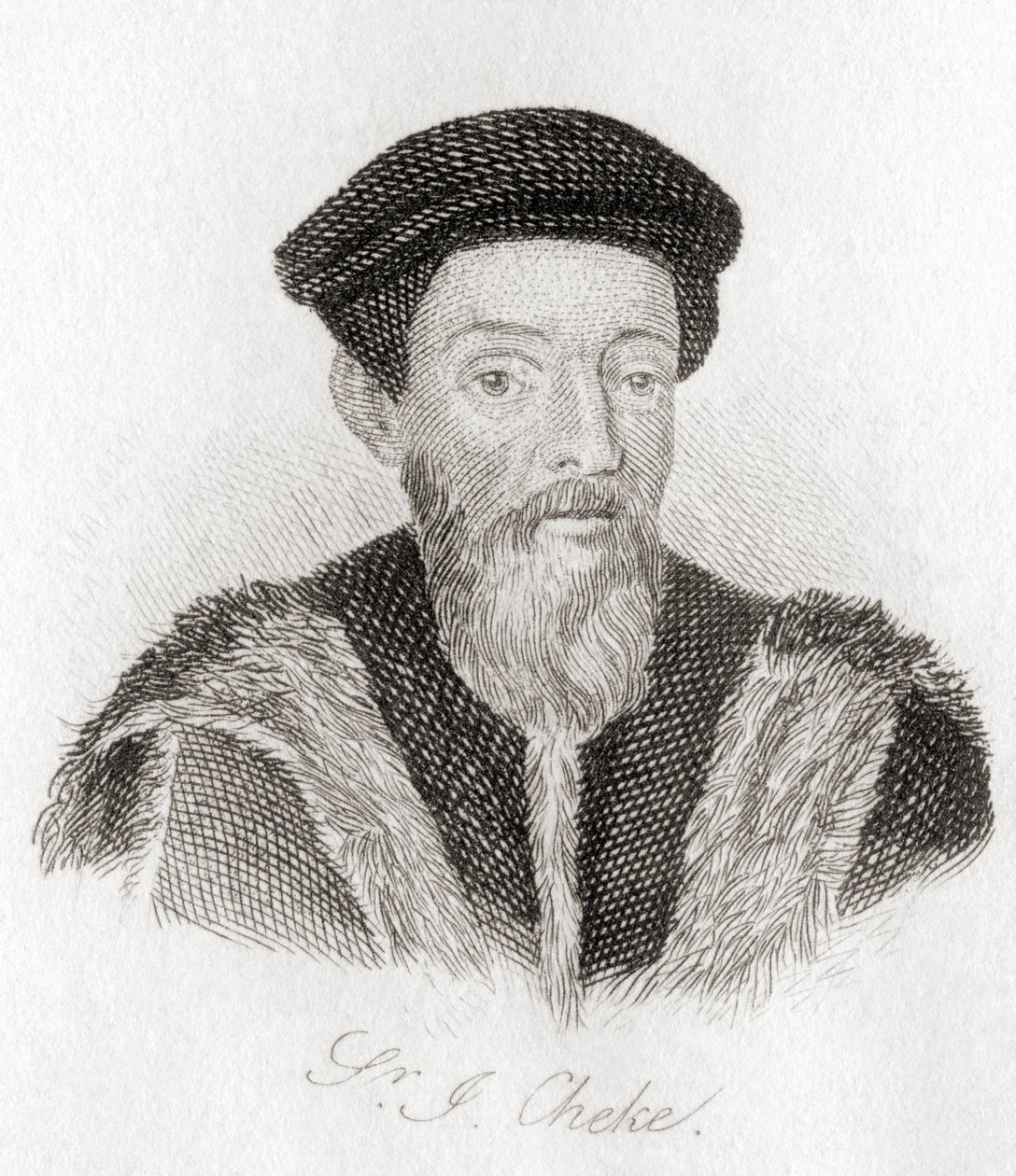 Sir John Cheke, 1514? 1557. av Unknown