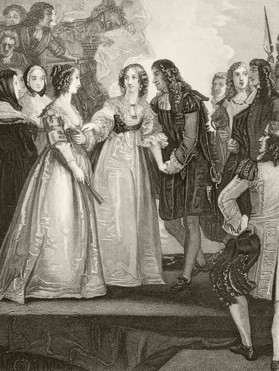 Kung Charles II av England träffade sin syster hertiginnan Henrietta av Orleans i Dover 1670, från 