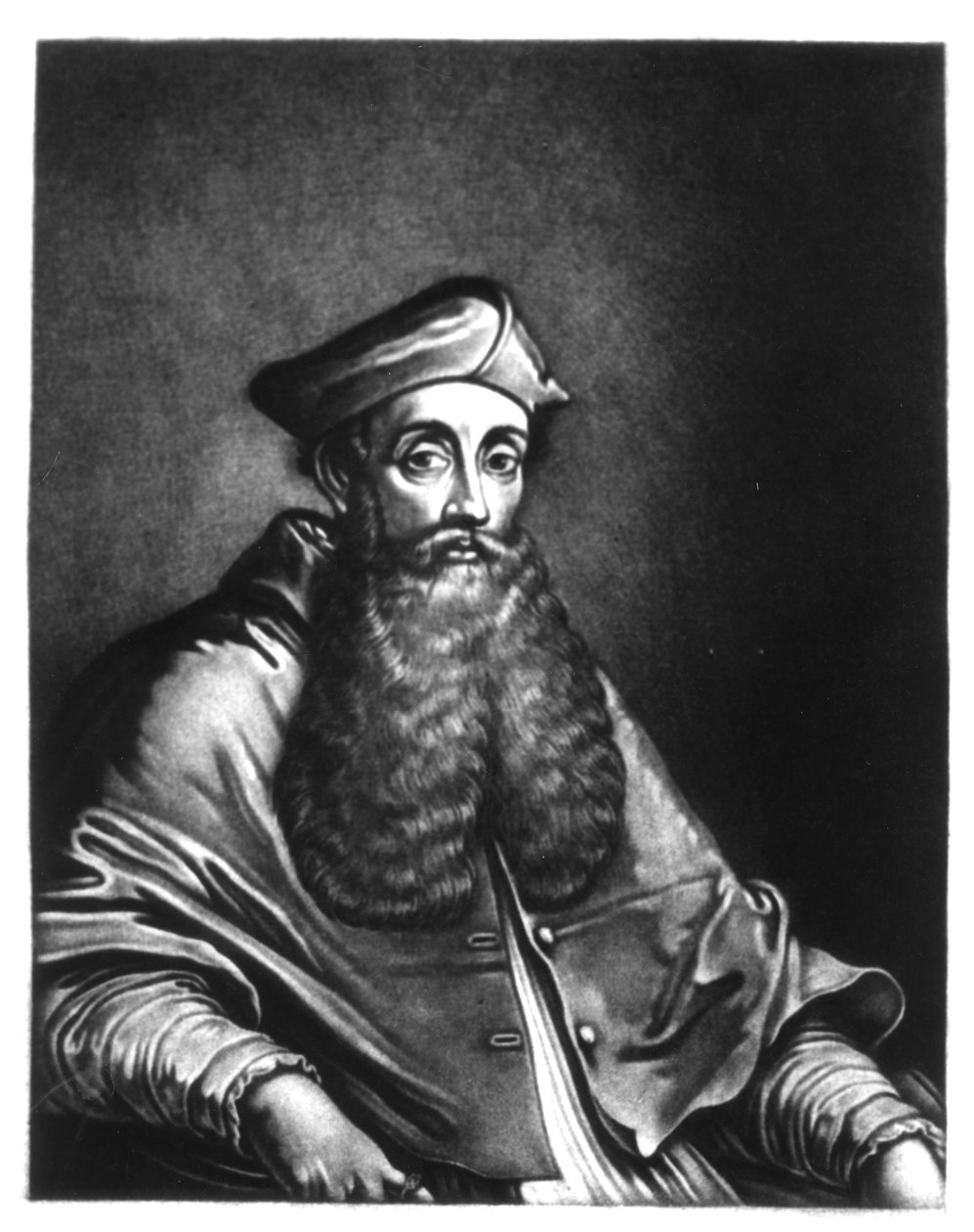 Reginald Pole (1500-58) illustration från 