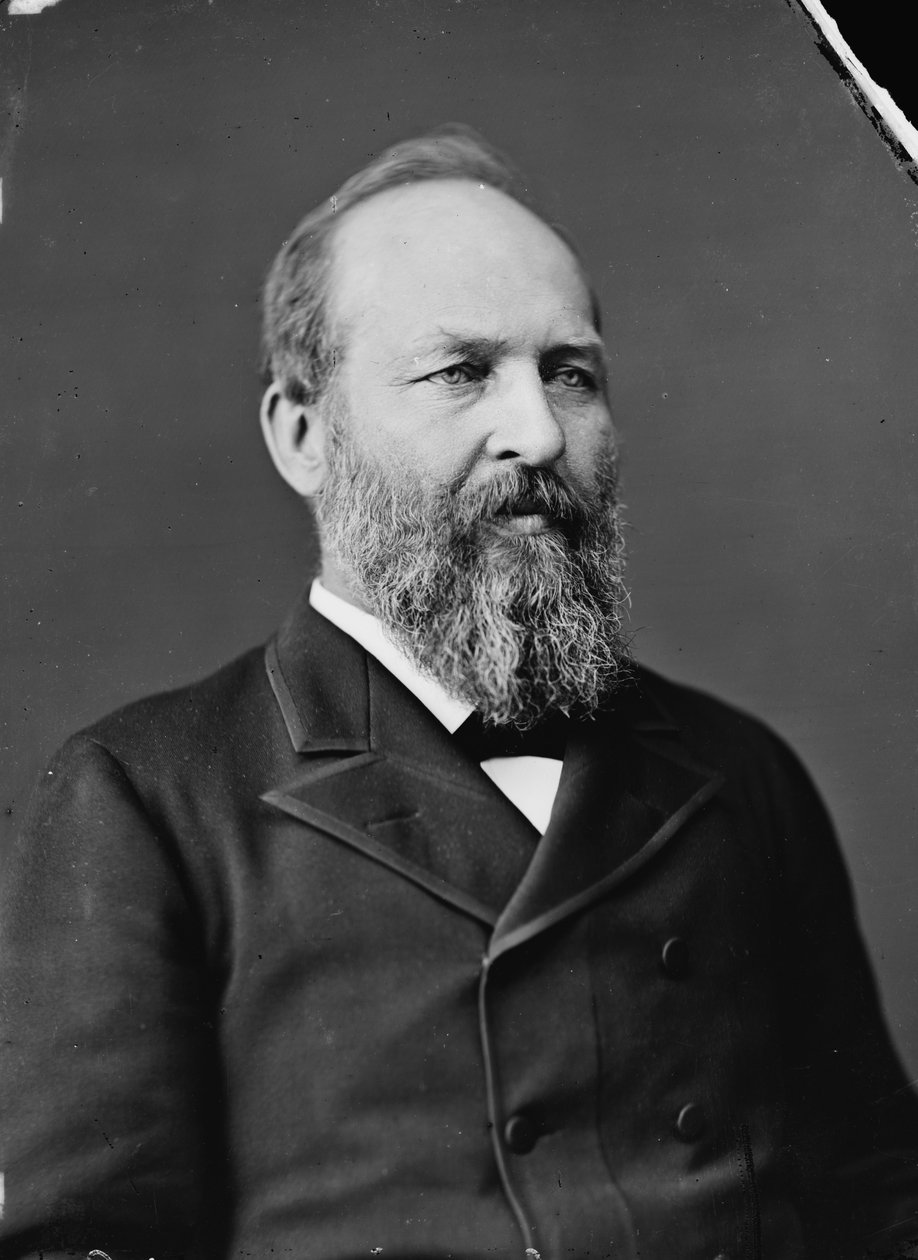 President James Garfield, 1870-80 av American Photographer