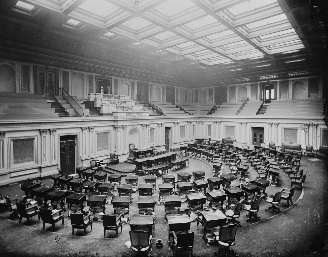 U.S. Capitol - Sjunde kammaren, ca 1873 av American Photographer