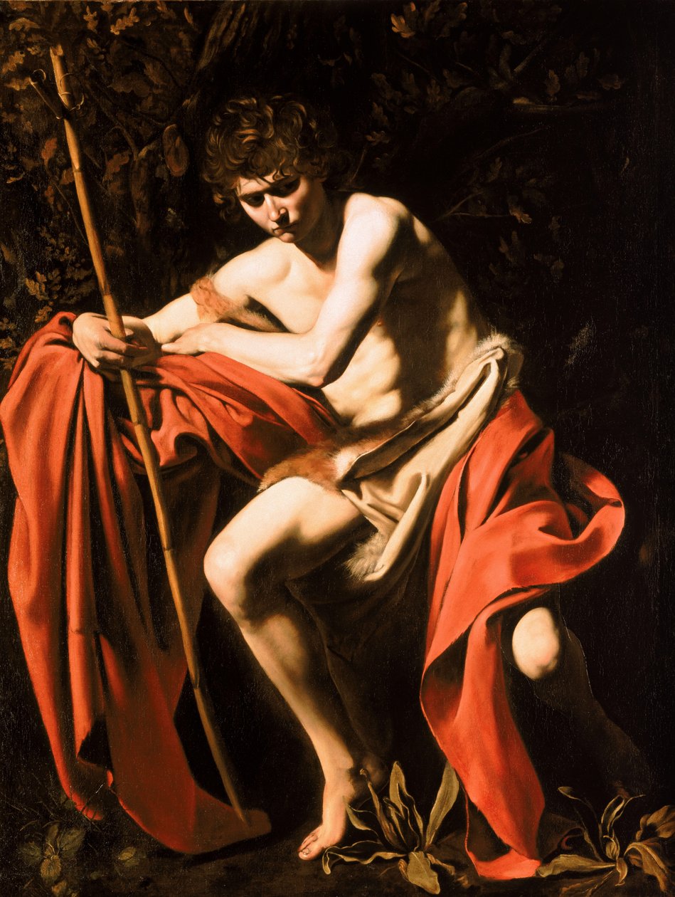 John the Baptist av Michelangelo Merisi Caravaggio