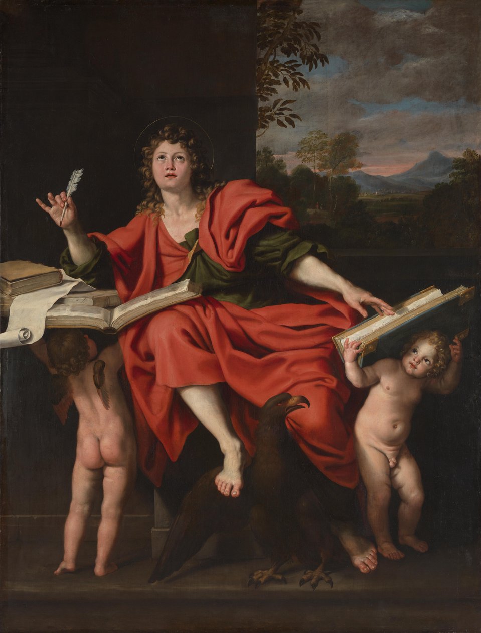 Evangelisten Johannes av Domenichino