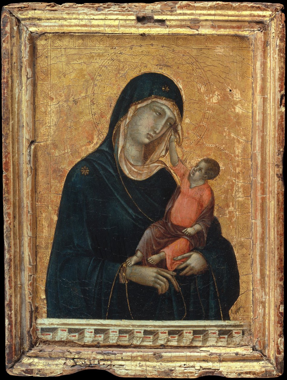Madonna och barn av Duccio di Buoninsegna