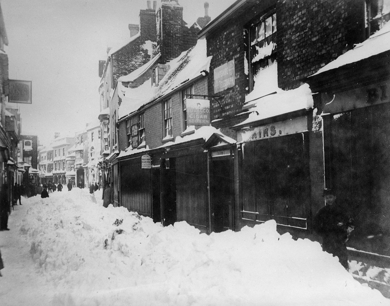 West Cowes, januari 1881 eller 1891 av English Photographer
