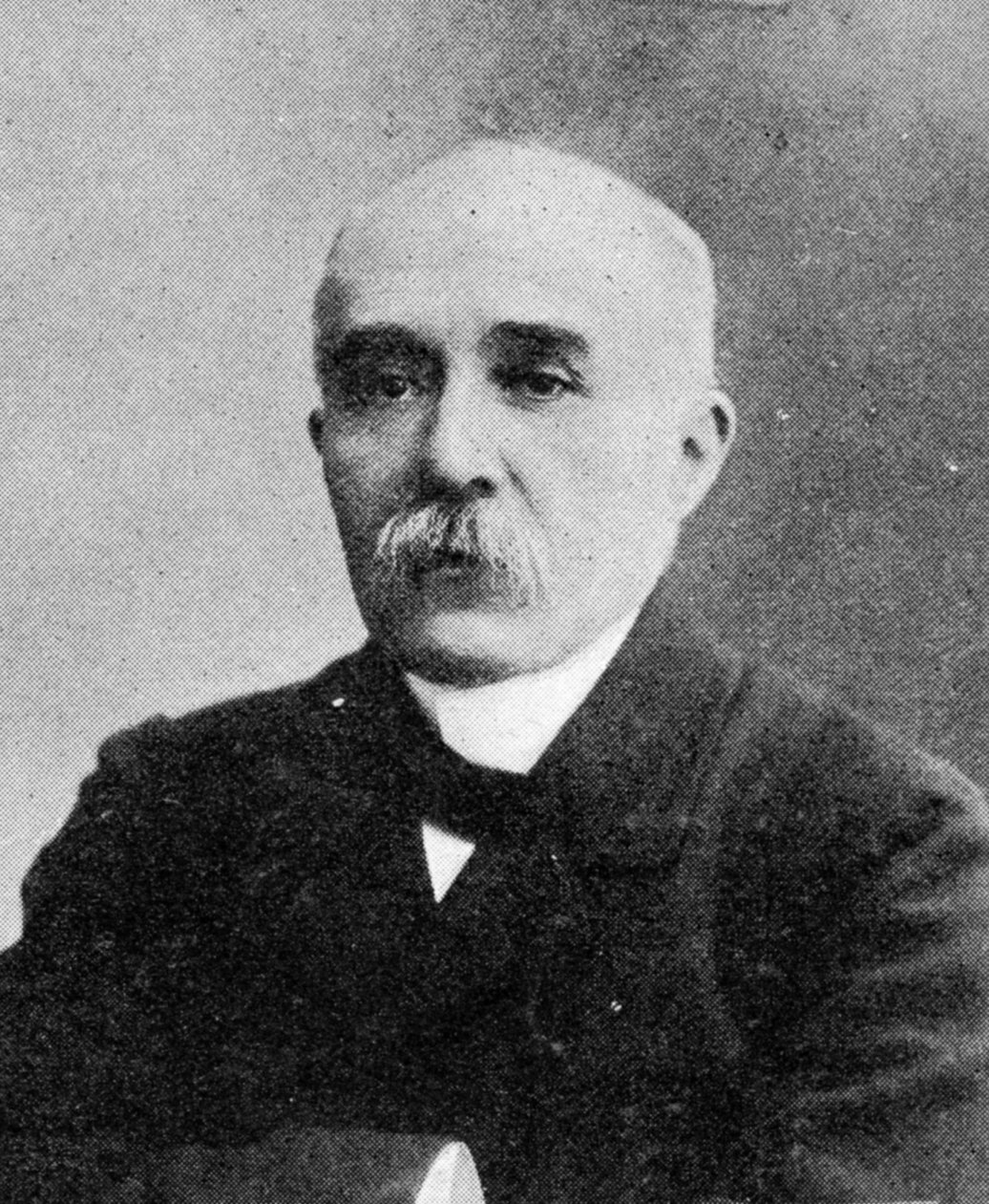Georges Clemenceau, Frankrikes premiärminister, publicerad i The Graphic 27 oktober 1906 av French Photographer