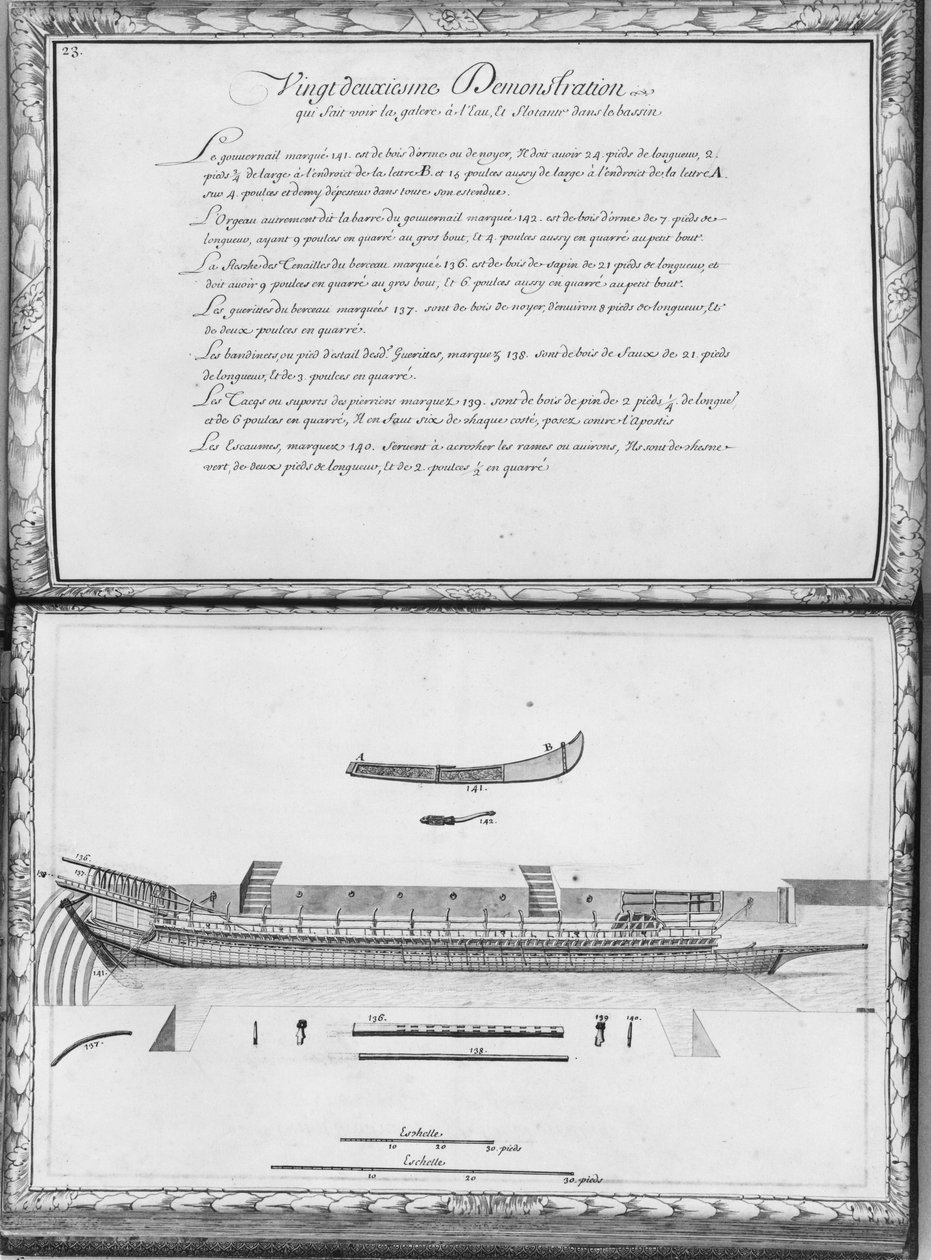 En pentry som gör sig redo för sjösättning, tjugoandra demonstration, skylt 23, illustration från 