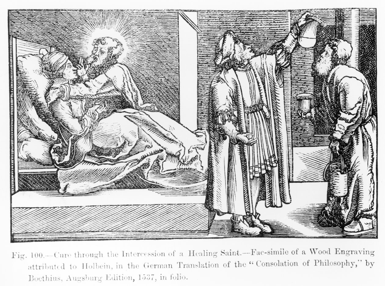 Cure through the intercession of a Healing Saint, från 