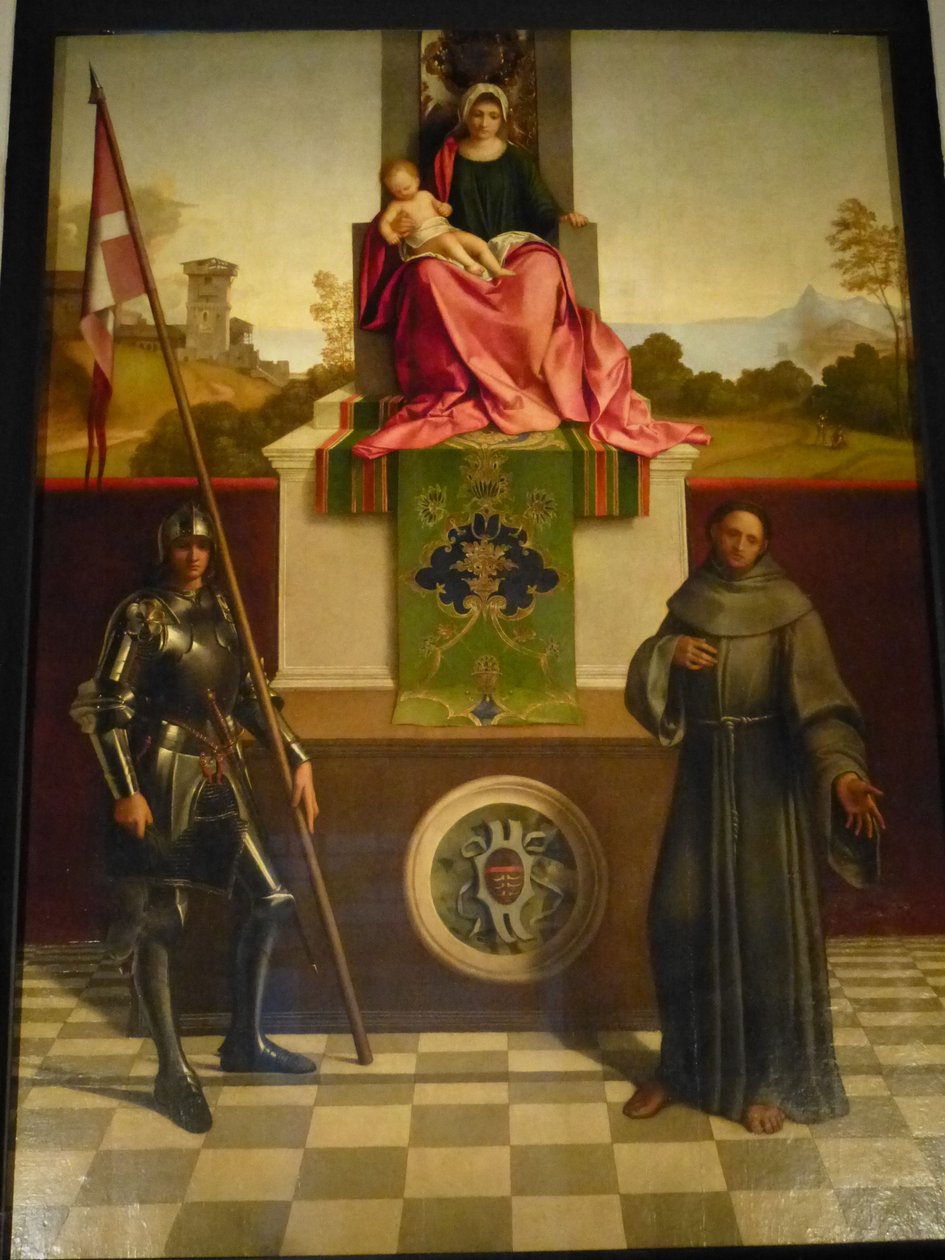 Altar av Castelfranco, scen av Giorgione da Castelfranco