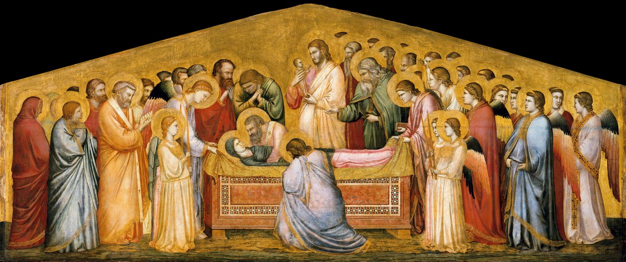 Marias begravning av Giotto di Bondone