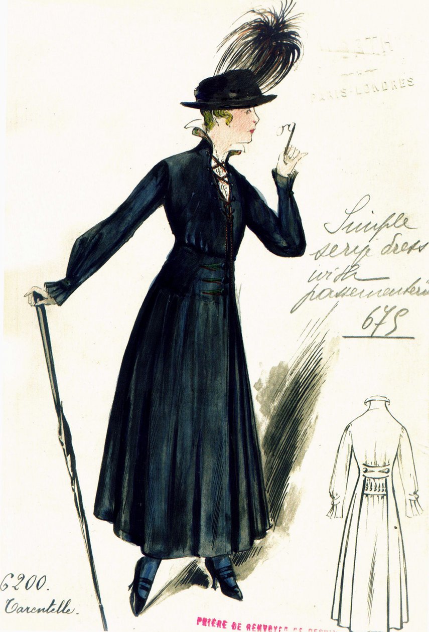  The design of the dress Carentelle.n:  ,  .n av House