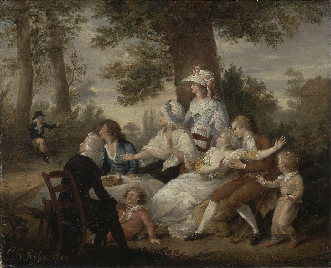 The Vicar of Wakefield, Vol. I, Chap. VIII: Dining in the Hayfields Surprised by Mr. Thornhills Chaplain  av Mr. Thornhills